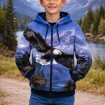 Kids Eagle Mountain Zip Hoodie EAGLE KSJAC EAGLE