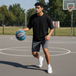 Basketball White River Turquoise