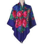 Women’s 55x55 floral fashion scarf