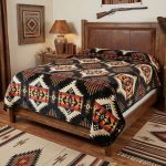 White River Design Reversible Plush Blanket – King Size BlackBRN
