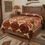 White River Design Reversible Plush Blanket – King Size Blanket Brown