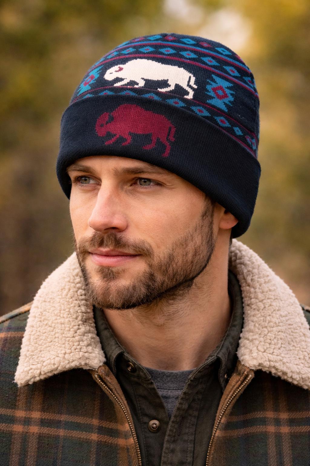Buffalo Beanie – Southwest Design BEN-28