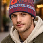 Southwest Star Beanie – Blue/Red BEN-29