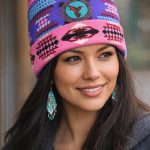 Pink Turtle Hummingbird Beanie,BEN-34
