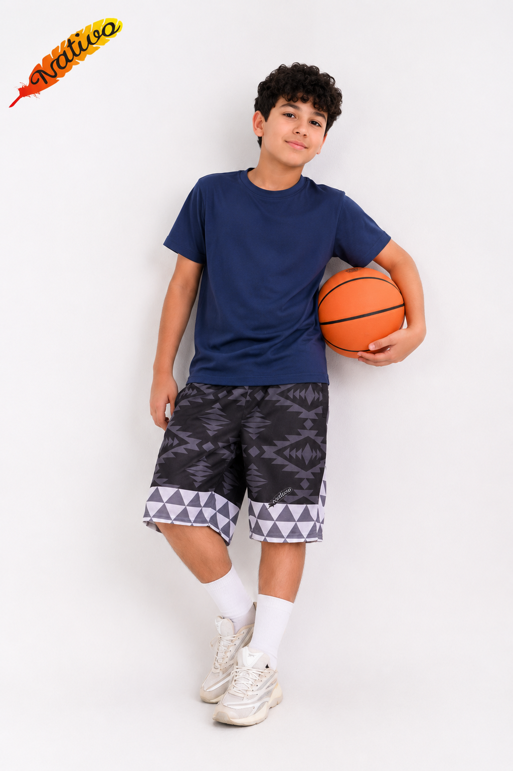 BLACK X WHITE SHORTS