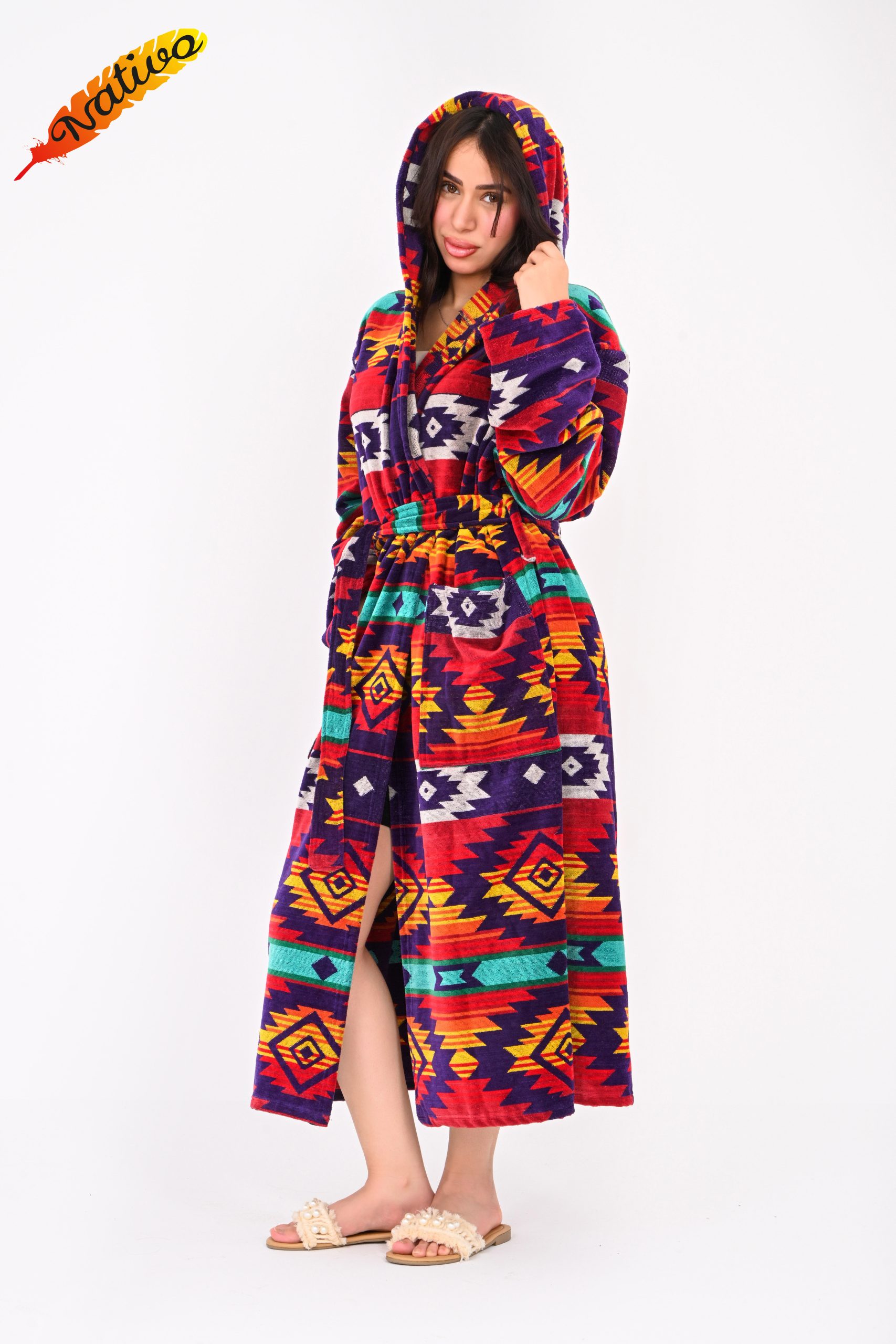 Terry Robe Dakota Burgundy
